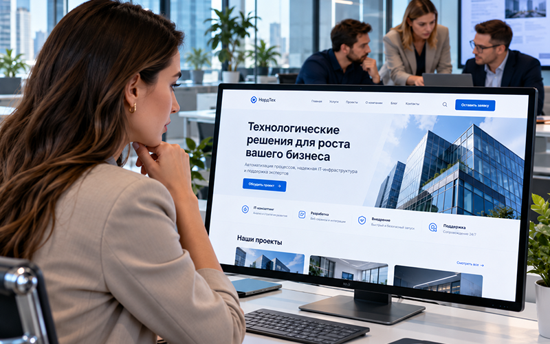 Создать сайт
